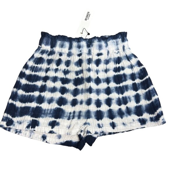 NWT BB Dakota Steve‎ Madden Brushed Cotton Tie Dye Pull On Shorts Lightweight S - Picture 1 of 7